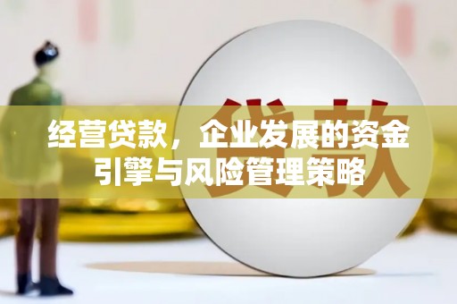五桂山经营贷款，企业发展的资金引擎与风险管理策略