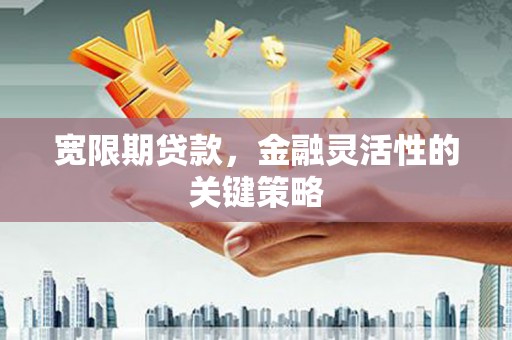 五桂山宽限期贷款，金融灵活性的关键策略