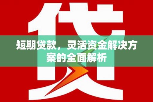 五桂山短期贷款，灵活资金解决方案的全面解析