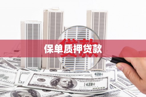 五桂山保单质押贷款