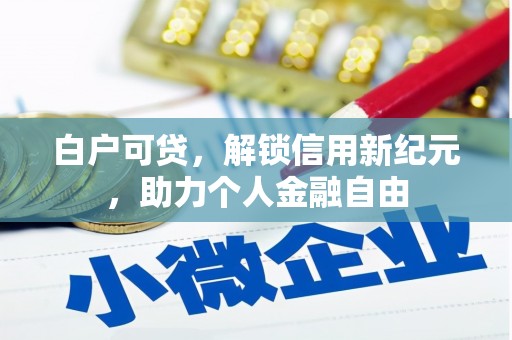 五桂山白户可贷，解锁信用新纪元，助力个人金融自由