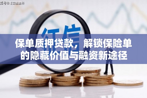 五桂山保单质押贷款，解锁保险单的隐藏价值与融资新途径