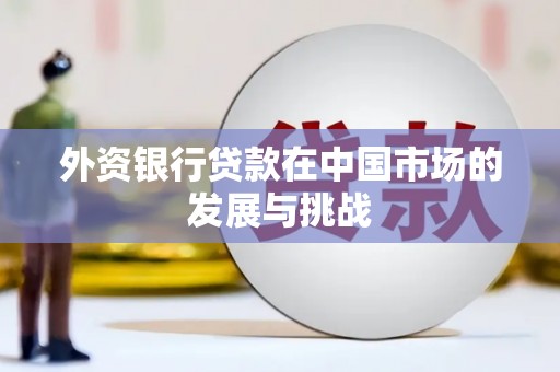 五桂山外资银行贷款在中国市场的发展与挑战