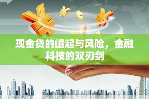五桂山现金贷的崛起与风险，金融科技的双刃剑