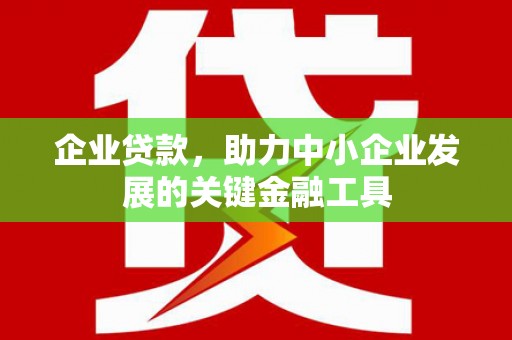 五桂山企业贷款，助力中小企业发展的关键金融工具