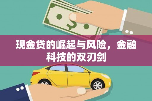五桂山现金贷的崛起与风险，金融科技的双刃剑