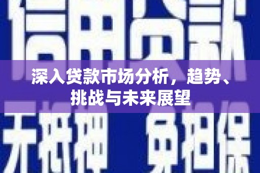 五桂山深入贷款市场分析，趋势、挑战与未来展望