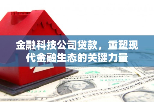 五桂山金融科技公司贷款，重塑现代金融生态的关键力量
