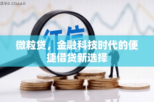 五桂山微粒贷，金融科技时代的便捷借贷新选择