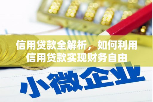 五桂山信用贷款全解析，如何利用信用贷款实现财务自由