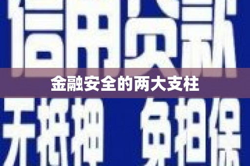 五桂山金融安全的两大支柱