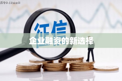 五桂山企业融资的新选择